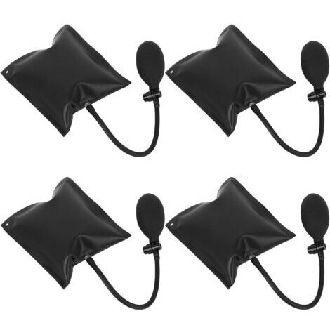 BUNTHAUS 4 Pcs Coussin Gonflable se Levage, Coussins gonflables de Levage de Portes, Coussin de Montage Gonflable Air Wedge Pumps, Pompes à Air pour Cale Porte pour Installation de Porte Fenêtres Auto