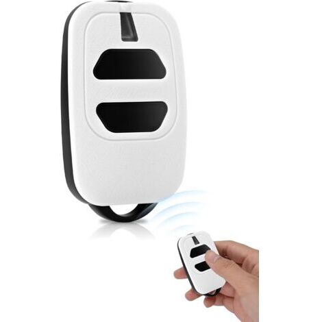 BUNTHAUS 433,92 MHz Telecommande Portail pour GTI4, GTI2, GT2/4, Mio TR2/4, Mio TR2N/4N, 4 Canaux, Télécommande Portail, Bip Portail de Garage (1pcs2boutons)
