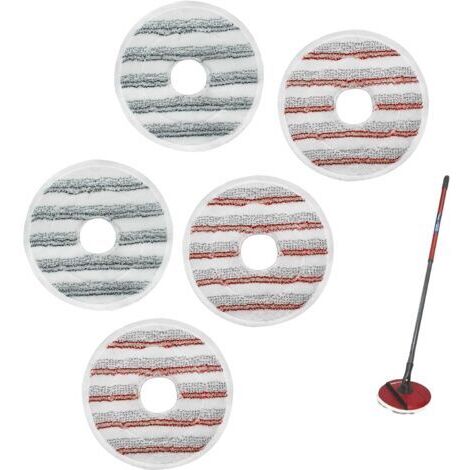 BUNTHAUS (5pcs)Compatible avec Vileda Tête de rechange pour Microfibre de rechange  Compatible avec tous les sols  Lavable en machine  Utilisation humide et sèche