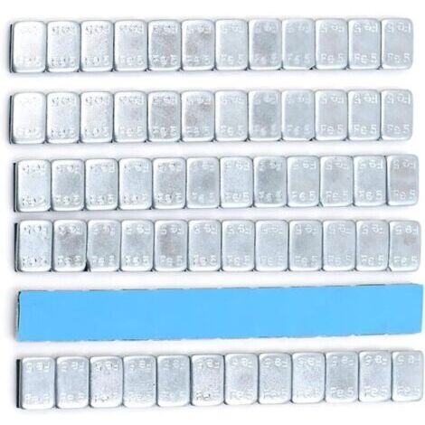 BUNTHAUS 6 Bandes 360 g pour équilibreur de pneus D'Équilibrage Plomb equilibrage adhésif Masse equilibrage Jante alu Masse equilibrage 12 X 5g