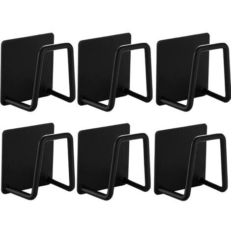 BUNTHAUS 6 Pcs Porte éponge en Acier Inoxydable Support Eponge Support éponge Cuisine Auto-Adhésif,Support Eponge evier Cuisine,Couvercle,Support de Planche à Découper pour l'organisation de la Cuisin