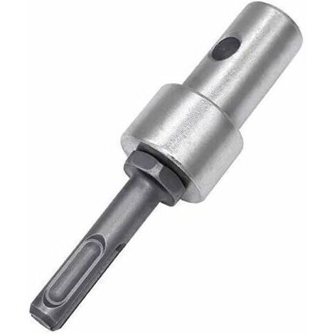 BUNTHAUS Adaptateur tarière, adaptateur fileté, mandrin sans clé 1/2 », tige ronde M13 x 15mm