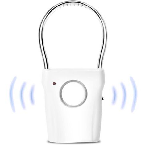 BUNTHAUS Alarme de Porte et Fenêtre,Alarme de poignée de Porte,Alarmes de Sécurité Domestique sans Fil avec Sonnette de Porte, Alarmes Porte et Fenêtre sans Fil, Sirène 120dB