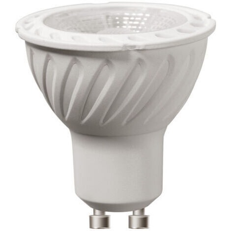 BUNTHAUS Ampoule LED COB GU10 Blanc Chaud 3000K, 5W Angle de Faisceau 38°, Équivalent Halogène 45W Projecteur traditionnel non dimmable 450 lm pour plafond et rail (lot de 8) [Classe énergétique A+]