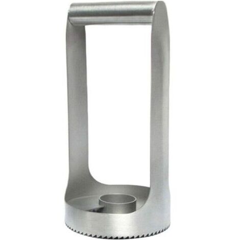 BUNTHAUS Ananas Corer Acier Inoxydable Coupefruits Éplucheur Ananas Coupefruits Manche Outil Remover Lames Ananas Éplucheur Outil Slicer Gadget 8.5x8.3x17.5cm