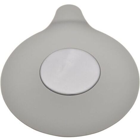 BUNTHAUS Bouchon bain et évier Baignoire en silicone Ensemble de vasque Bouchon d'eau en caoutchouc Bouche d'aspiration pour cuisines Salles de bains Laveries bouchon (Grey)-Ensoleillé