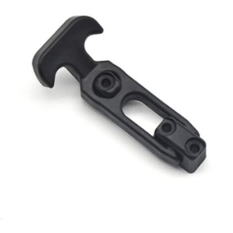 BUNTHAUS boucle de loquets de tirage noirs flexibles en caoutchouc de qualité supérieure robuste 1 pièces(XK709 5 110)