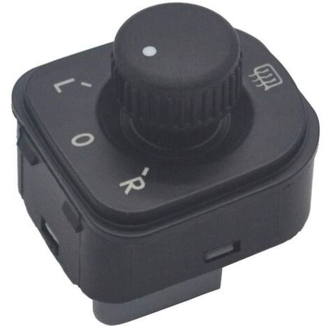 BUNTHAUS Bouton de Réglage de Puissance électrique Interrupteur de Commande de Rétroviseur latéral 1K0959565H Golf 5 Jetta MK5 Pessat 1K0959565K 1K0959565F, Non original