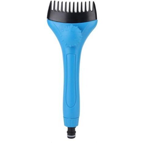 BUNTHAUS Brosse de nettoyage de filtre de piscine à main, PVC 10,0x3,7 pouces, pour nettoyer les débris et la saleté du filtre