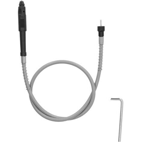 BUNTHAUS Câble d'extension flexible pour perceuse et meuleuse avec plage de serrage de mandrin de 0,3 à 3 mm pour outil rotatif