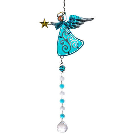 BUNTHAUS Carillons éoliens d'extérieur, carillons éoliens d'ange, décoration extérieure, cadeaux pour enfants, cadeaux pour maman, cadeaux de Thanksgiving, carillons éoliens uniques, mémorial des cari