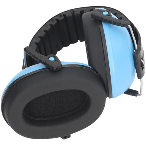 BUNTHAUS Casque antibruit de protection auditive NRR 21 dB, protection auditive industrielle pour le travail et le tir, bleu