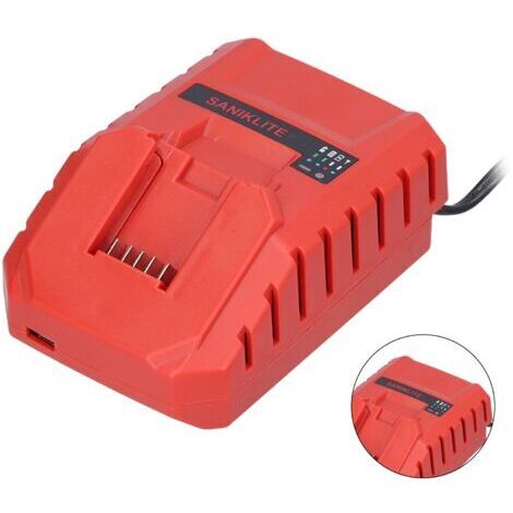 BUNTHAUS Chargeur de batterie de rechange pour outil électrique, compatible avec la prise Hilti 12 V C4/12-50 100-240 VEU