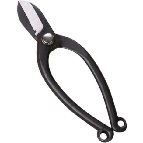 BUNTHAUS Cisailles De Jardin En Acier Trempé 16.5Cm Pour Taille Des Fleurs Et Branches Avec Poignée Antidérapante Pour Arrangement Floral Et Élagage