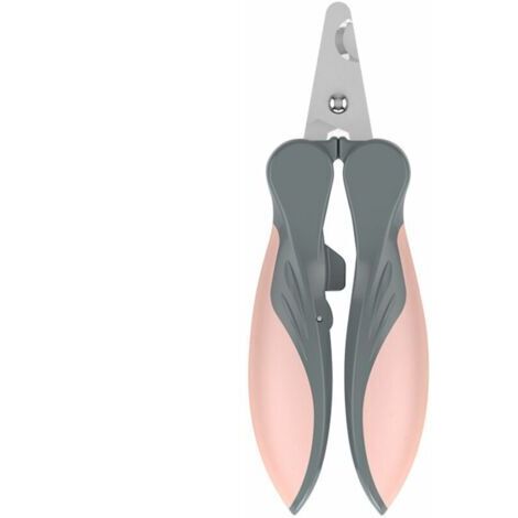 BUNTHAUS Ciseaux à ongles pour chat, petite pince de toilettage pour chien (petit rose)