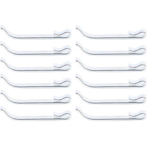 BUNTHAUS Clips de retenue de glissière de tiroir de boîte à outils de 12 pièces, remplacement de rétention sécurisé de haute résistance pour la boîte à outils Napa