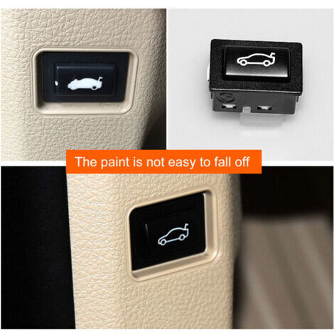 BUNTHAUS Couvercle de bouton de commutateur de couvercle de coffre pour BMW 1 2 3 4 5 6 7 X1 X3 X4 Z4 série E60 E70 E90 F20 F22 F30 F36 F10 F01 F25 E84 E89