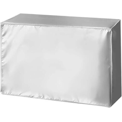 BUNTHAUS Couvercle de Climatiseur Extérieur, 85x 32 x 57 cm, résistant à l'eau, aux UV, à la poussière, à la neige, housse de climatisation pour la maison, dimensions universelles