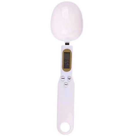 BUNTHAUS Cuillère Doseuse à Graduation 0,1g jusqu'à 500g, écran LCD - 4 unités de pesage, Balance Aalimentaire Multifonctions de Cuisine, la médecine et plus encore