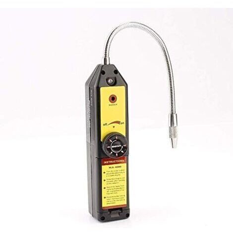 BUNTHAUS Détecteur de Fuite halogène, Testeur de Fuite de réfrigérant, Détecteur de Fuite de réfrigérant gaz CFC HFC