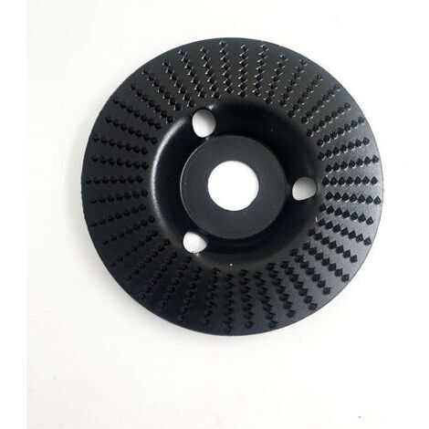 BUNTHAUS Disque à poncer le bois (diamètre 125 mm x 22,3 mm), disque à poncer le bois en carbure pour façonner et sculpter le bois, poncer et couper, meule d'angle 125 mm