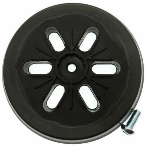 BUNTHAUS Disque abrasif pour ponceuse excentrique Bosch GEX 150 AC, GEX 150 Turbo 148 mm avec vis