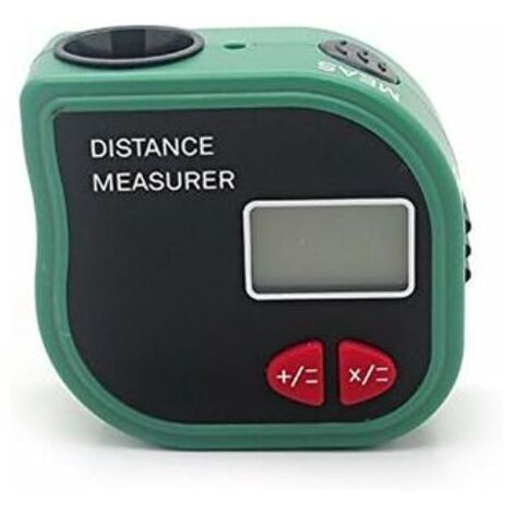 BUNTHAUS Distance de Handheld LCD Distance mètre de Mesure électronique Ruban à mesurer Générique Télémètre Laser à ultrasons 18 m