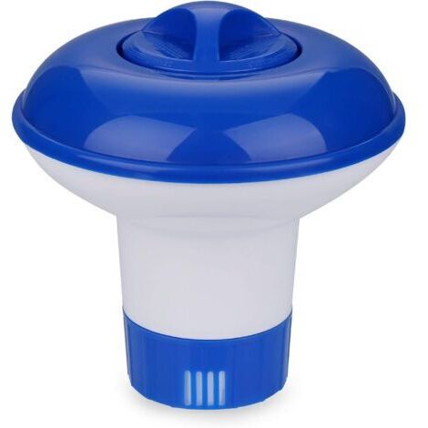 BUNTHAUS Distributeur de Chlore Flottant pour Piscine, Distributeur de Chlore Comprimés de Chlore ou Granules, Flotteur Chimique Piscine, Diffuseur de Chlore pour Nettoyage des Piscines ou Hot Tubs Sp