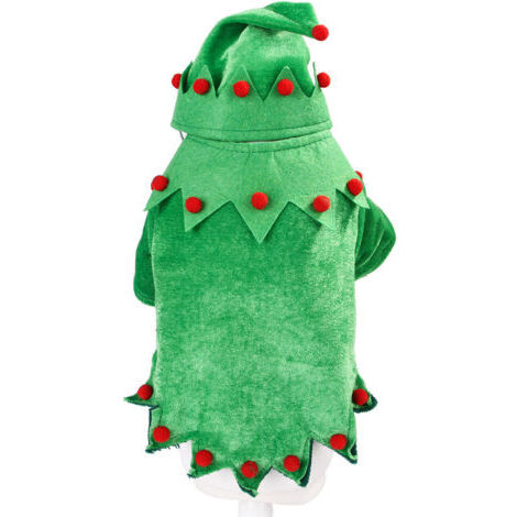 BUNTHAUS Ensemble de costumes pour animaux de compagnie de Noël pour chiens et chats