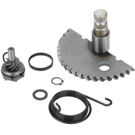 BUNTHAUS Ensemble de pignon fou et axe de démarrage en aluminium pour scooter/cyclomoteur GY6 50CC 80CC 139QMB