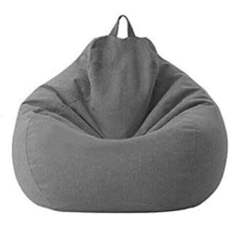 BUNTHAUS Ensoleille – Housse de canapé inclinable en tissu – Housse de fauteuil et chaise – Dimensions 80x90cm – Gris foncé pour salon moderne