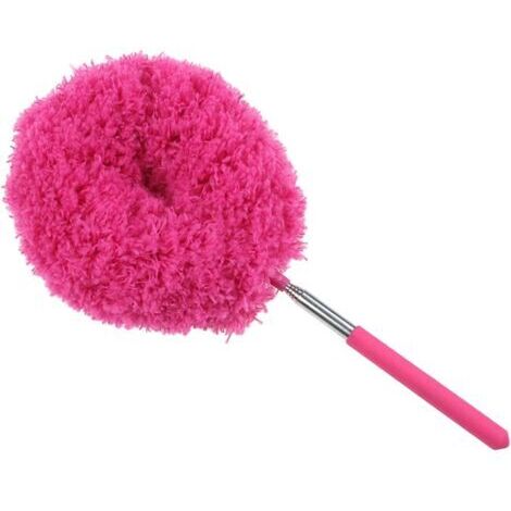 BUNTHAUS Extendable Feather Duster, Household Furniture Dusting Tool, 12 99x31 5 inches Telescopic Dust Remover with Bendable Head for Cleaning Ceiling Fans, High Layers and Home Necessity