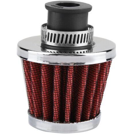 BUNTHAUS Filtre à air pour voiture, conception en accordéon d'aluminium, entrée d'air coudée à 45 degrés pour une filtration améliorée