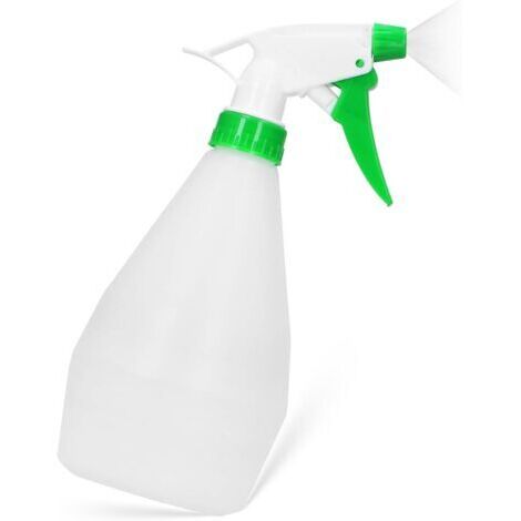 BUNTHAUS Flacon pulvérisateur de 1000 ml  Flacon pulvérisateur d'eau robuste pour le nettoyage, le jardinage, les salons de coiffure et plus  Déclencheur de brume et de flux réglable  Rechargeable