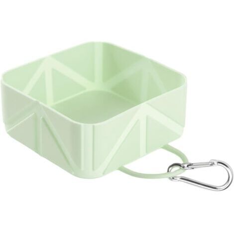 BUNTHAUS Gamelle portable et pliable pour chien  500 ml  Mangeoire portable pour chiens, chats, lapins, campingcar, bateau, voiture, activités de plein air, randonnée, marche, camping, plage