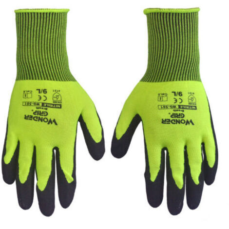 BUNTHAUS Gants de jardinage pour hommes et femmes, gants de travail polyvalents pour le jardinage, la pêche, les chantiers de construction, les travaux de restauration (1 paire, M)