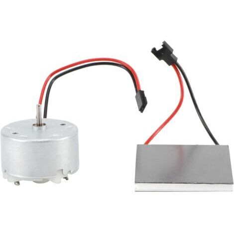 BUNTHAUS Générateur de ventilateur poêle, moteur cheminée métal générateur ensemble d'accessoires thermoélectriques accessoire stable et ferme pour souffleuse production électrique pièces rechange