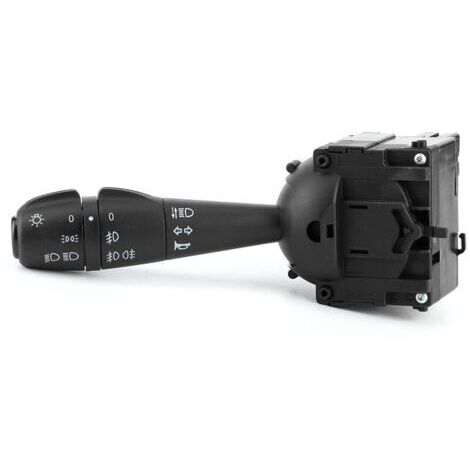 BUNTHAUS Interrupteur de clignotants, de variateur de phares, d\\'essuie-glace et de lave-glace avec levier pour Renault Clio IV