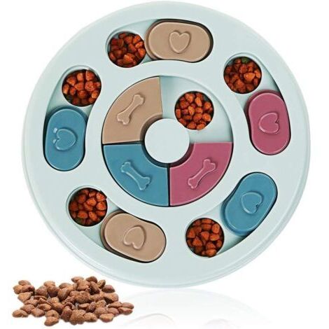 BUNTHAUS Jouet Educatif pour Chien Puzzle interactif pour ChienPuzzle pour Chien Dog Smart Jeu Intelligence Chien,Jeux Chien Intelligent Jouet Chien interactif Jouet Chiot educatif