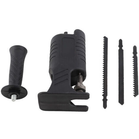 BUNTHAUS Kit d'accessoires pour scie alternative pour perceuse sans fil avec lame pour scie sauteuse à métaux et bois