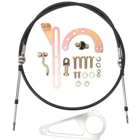 BUNTHAUS Kit de liaison de changement de vitesse de colonne de câble, haute résistance ACA 1804 pour Transmissions TH350 TH400 700R4 TH200 2004R 4L80E
