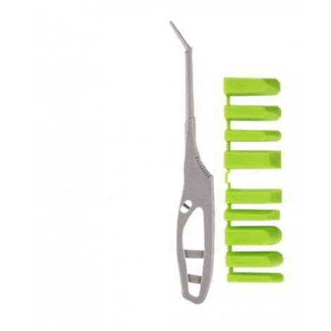 BUNTHAUS Kit de mastic silicone professionnel 9 en 1 avec grattoir ABS pour sceller les fenêtres de la cuisine et de la salle de bain, 9 tailles avec spatule et outil d'angle