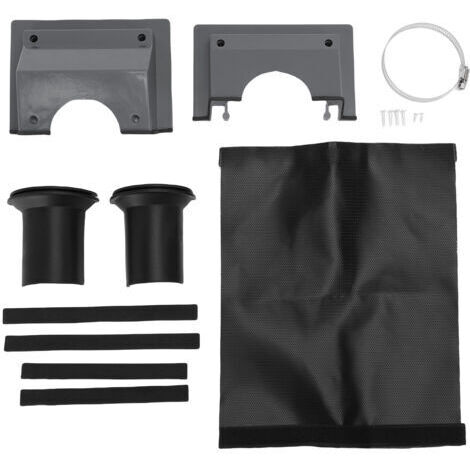 BUNTHAUS Kit de recouvrement pour conduit de passage mural de climatisation split (intérieur/extérieur) - Gris