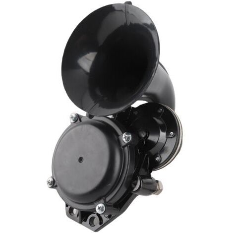 BUNTHAUS ‌Klaxon à Air pour Camion‌ (135dB) - 12/24V, Trompette Super Bruyante avec Valve Électrique - pour Véhicules