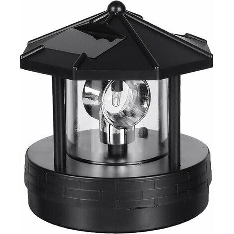 BUNTHAUS Lampe solaire à LED étanche – Panneau solaire double pour charge rapide – Autonomie 8h – Installation sur pelouse ou mur