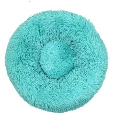 BUNTHAUS Lit pour Chat, Coussin Moelleux, Doux Lavable pour Chiens Chats (Vert Emeraude, 40 cm), Ensoleillé