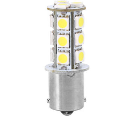 BUNTHAUS Lot de 10 ampoules LED SMD 5050 (culot BA15S/1141/1073/1095) pour feux de signalisation automobile