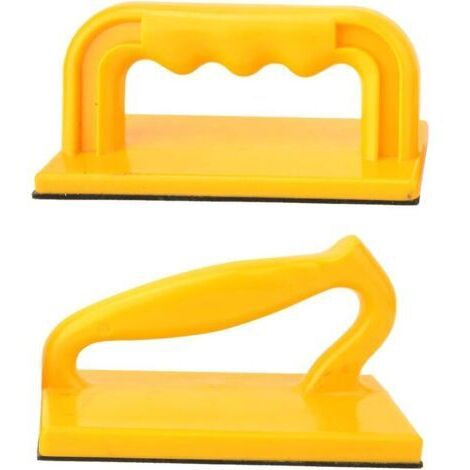 BUNTHAUS Lot de 2 blocs poussoirs de sécurité pour scies à bois, pour tables de toupie, scies à ruban et à dégauchisseuse, outils de travail du bois droits et obliques