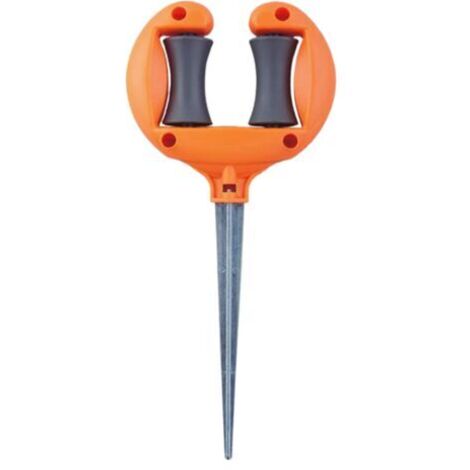 BUNTHAUS lot de 2 Support de guide de tuyau d'arrosage, rouleau de guidage de tuyau d'arrosage Piquets multifonctionnels et système de rouleaux
