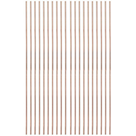 BUNTHAUS Lot de 20 baguettes de soudure rondes en cuivre phosphoreux, consommables pour soudeur de climatiseurs et réfrigérateurs